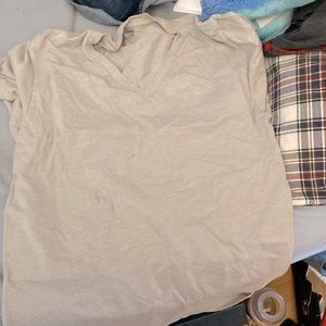 light grey t-shirt